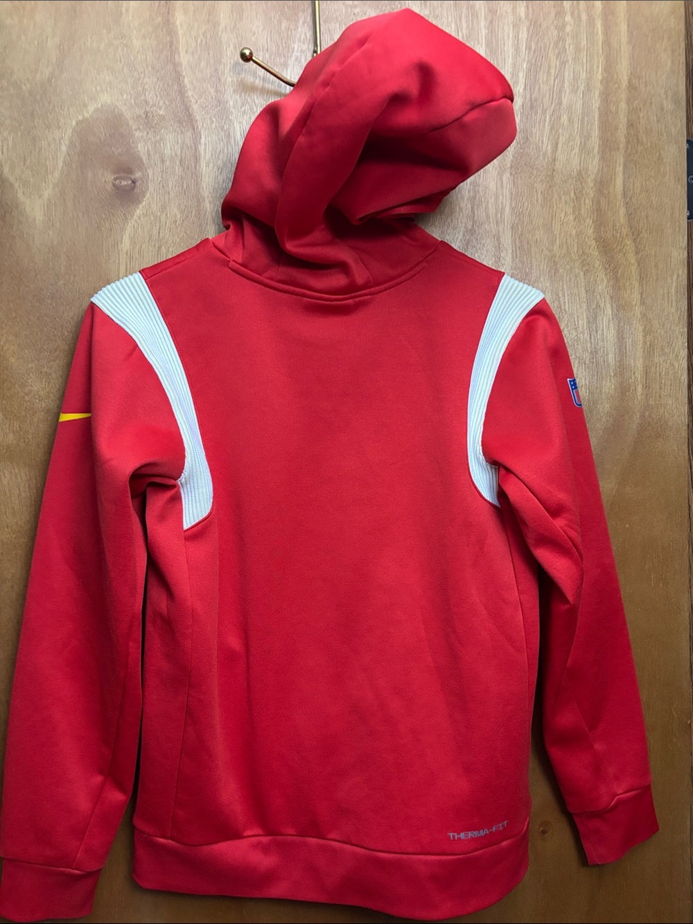 Nike Red & Yellow Kansas City Chiefs Hoodie (youth M 10-12) - Picture 11 of 13